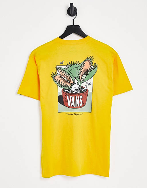 Hombre Other | Camiseta dorada con estampado en la espalda Trap Planter II de Vans - UQ93645