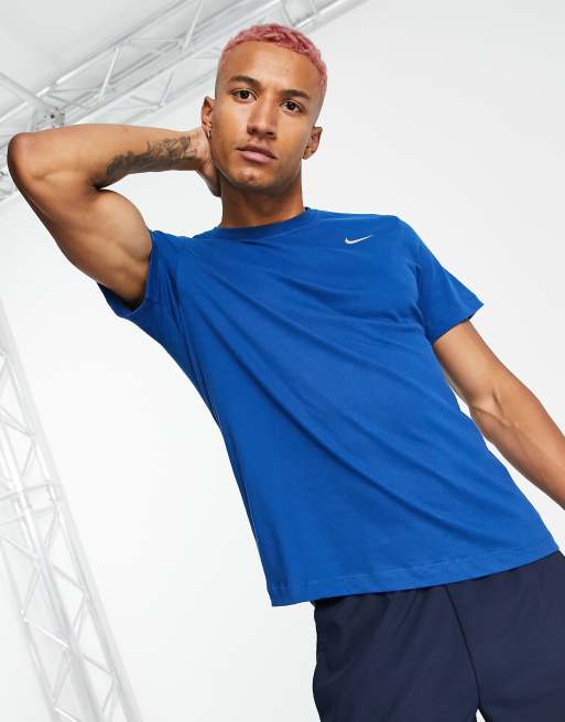 Camiseta en azul Dri-Fit de Nike Training
