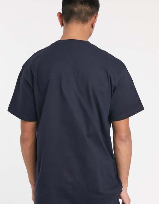 Camiseta en azul marino Chase de Carhartt WIP, 2 de 4