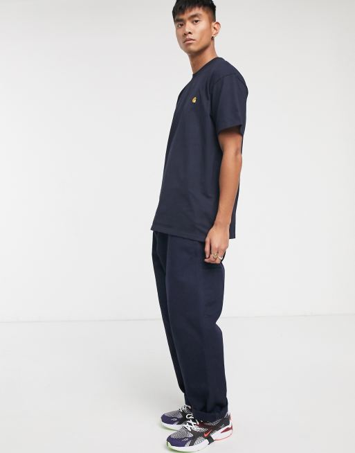 Camiseta en azul marino Chase de Carhartt WIP, 4 de 4