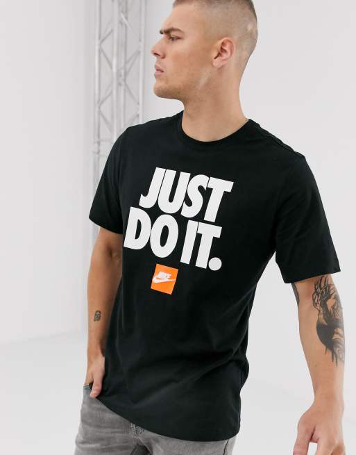 Camiseta nike just discount do it negra