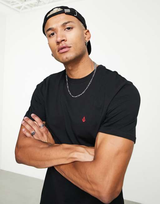 Camiseta en negro Stones Blanks de Volcom