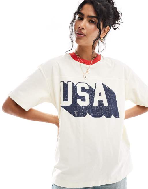 Camiseta extragrande con diseño 