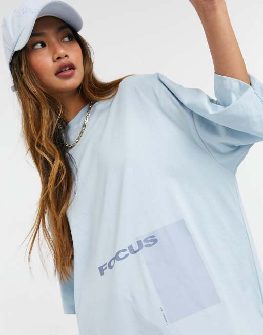 Camiseta extragrande con estampado unisex de ASOS 4505