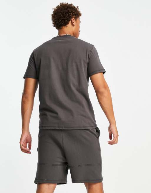 Camiseta extragrande con lavado negro de SikSilk (parte de un conjunto), 2 de 4