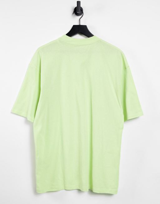 Camiseta extragrande verde lima con bordado 90 de Jack & Jones Originals, 2 de 4
