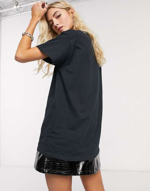 Camiseta extragrande y unisex con estampado artístico de Reclaimed Vintage Inspired, 2 de 4
