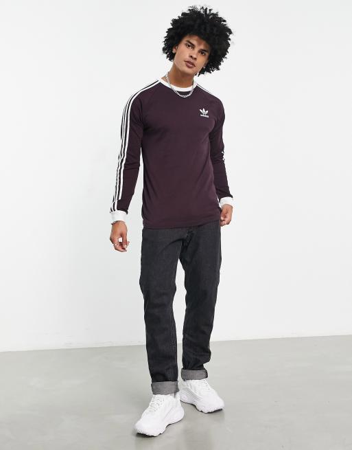 Camiseta adidas originals granate sale