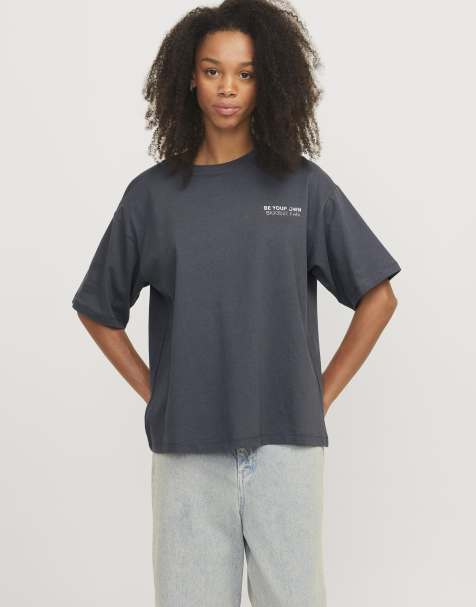 Camiseta gris asfalto de Jack & Jones - view 1