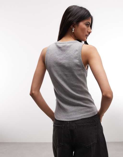 Camiseta gris ceniza sin mangas Philips de Carhartt WIP, 4 de 4