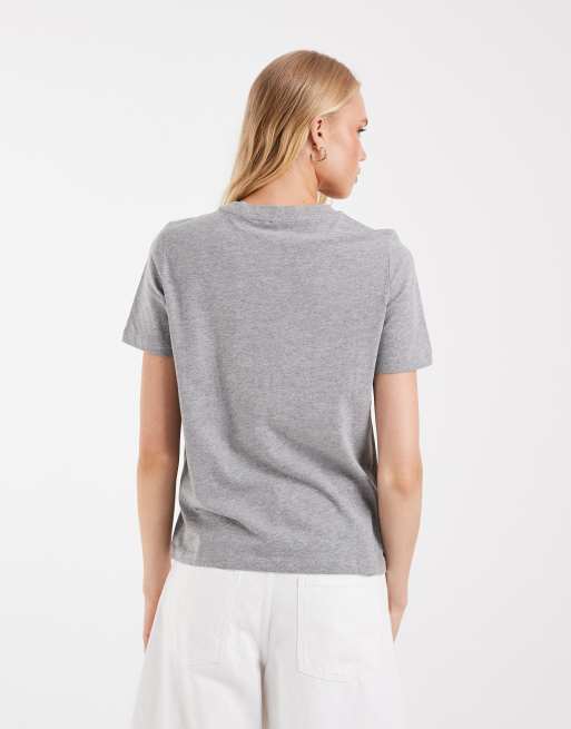 Camiseta gris claro jaspeado de Vero Moda, 4 de 4