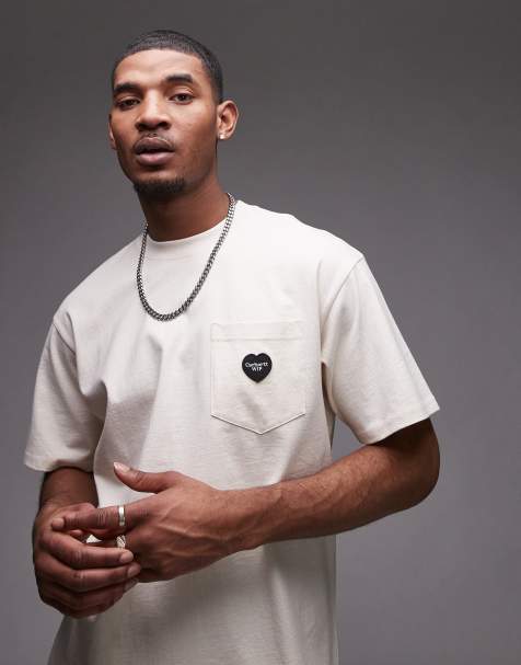 Camiseta gris con bolsillo Ingo de Carhartt WIP - view 1