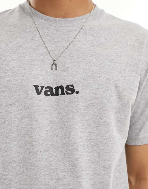 Camisetas vans shop plata