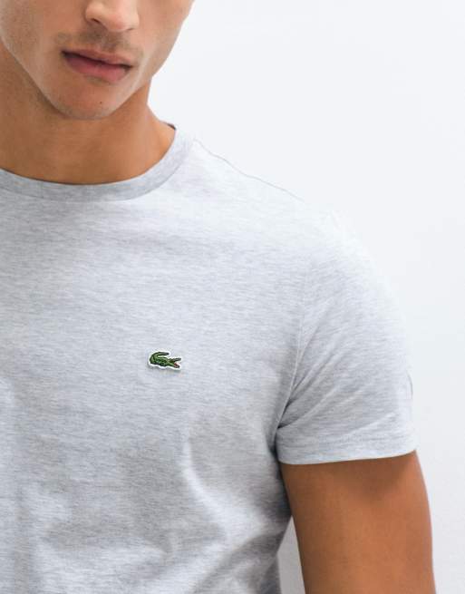 Camiseta gris de algodón pima de Lacoste, 2 de 5