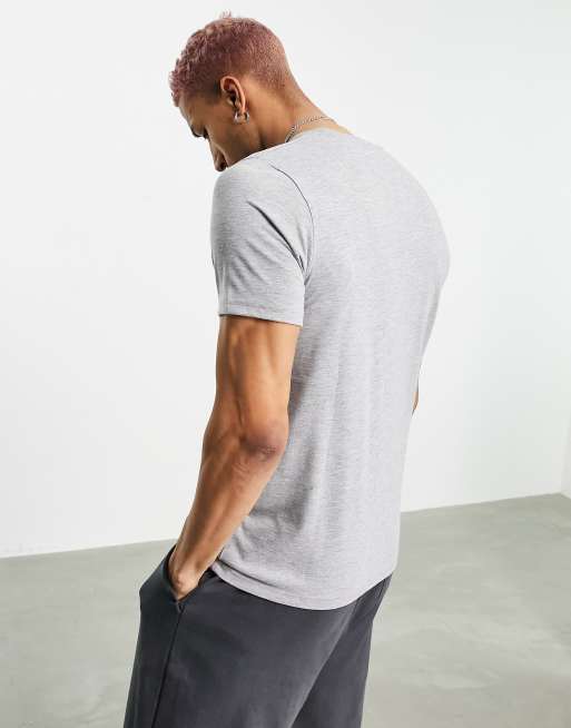 Camiseta gris jaspeado con recuadro con logo Mirage de Fresh Ego Kid, 2 de 4