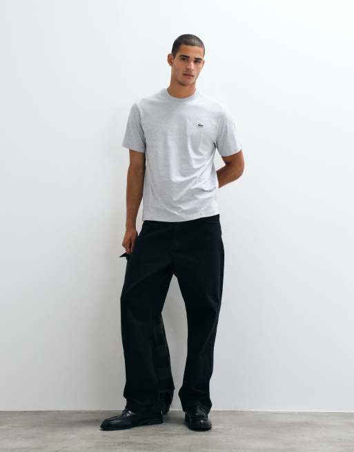 Camiseta gris jaspeado de Lacoste, 3 de 5
