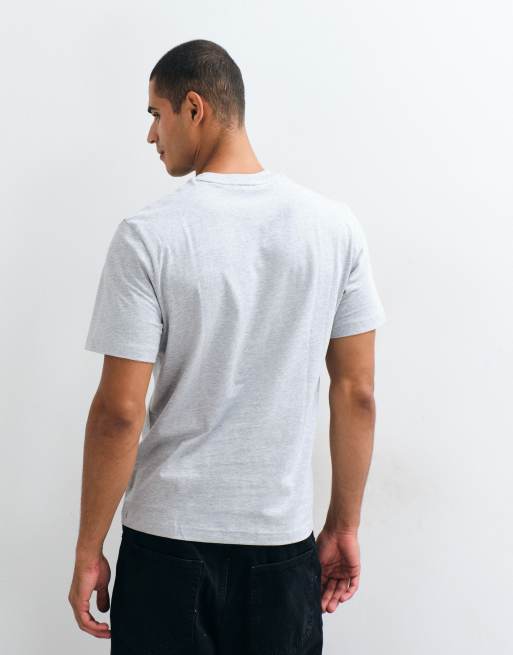 Camiseta gris jaspeado de Lacoste, 4 de 5
