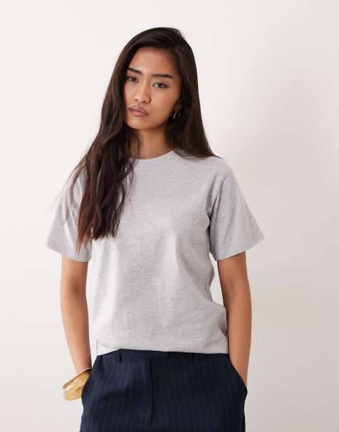 Camiseta gris jaspeado Easy de Cotton On - view 1