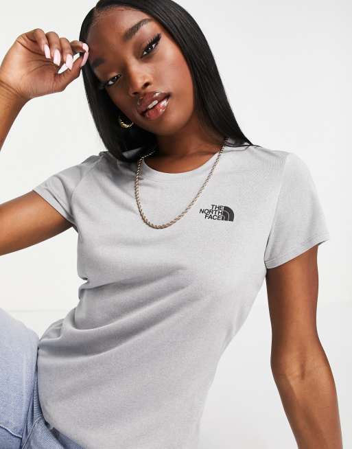 Camiseta gris Reaxion Amp de The North Face 