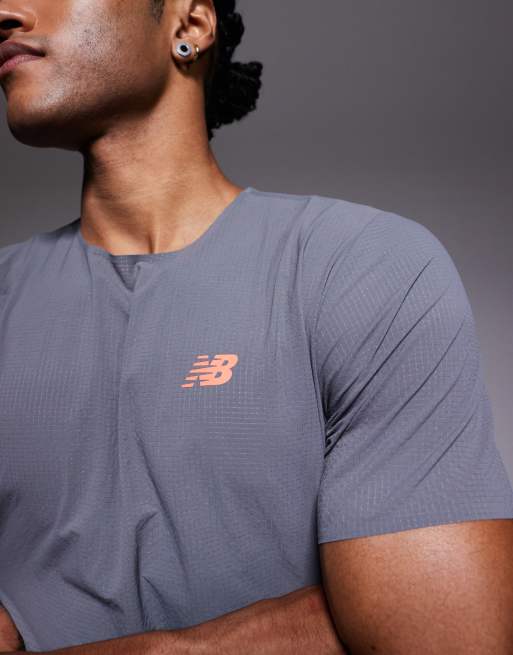 Camiseta gris ultraligera Race Day Ultra Light de New Balance, 5 de 5