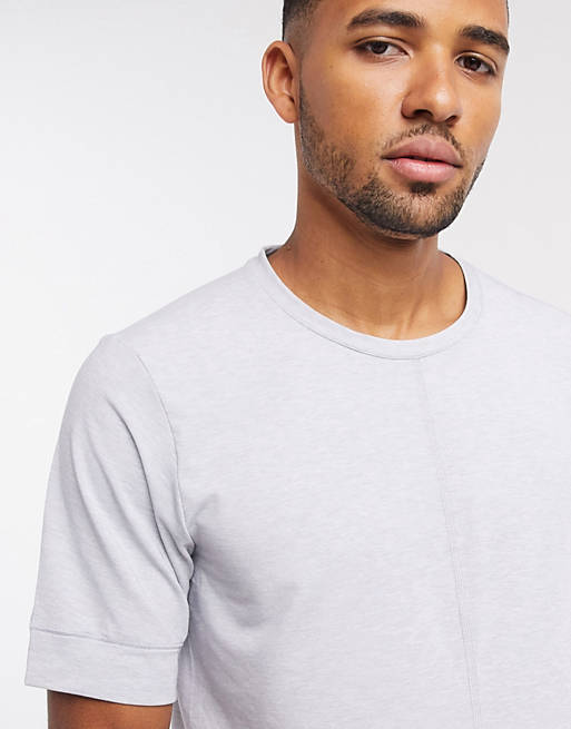 Camiseta gris Yoga dry de Nike
