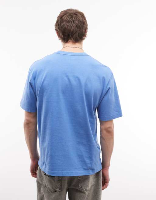 Camiseta holgada con lavado azul de Weekday, 5 de 5