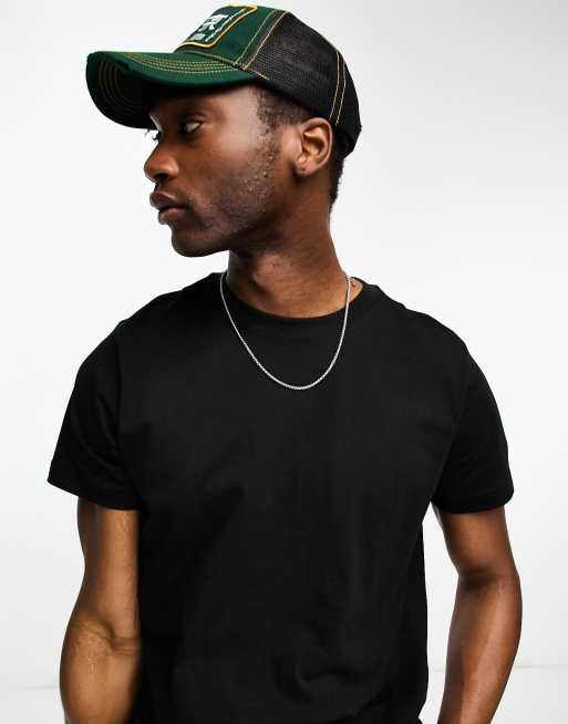Camiseta holgada en negro de Weekday