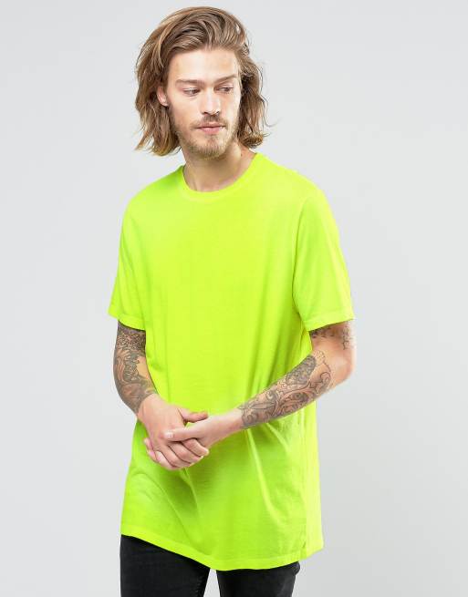 Camiseta discount amarillo fluor