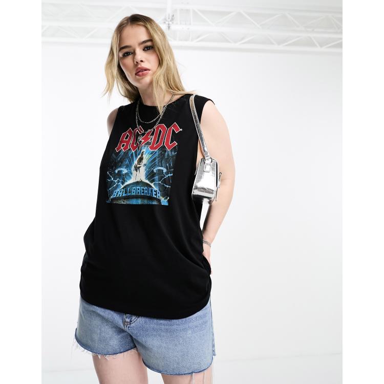 Camiseta ac best sale dc tacones