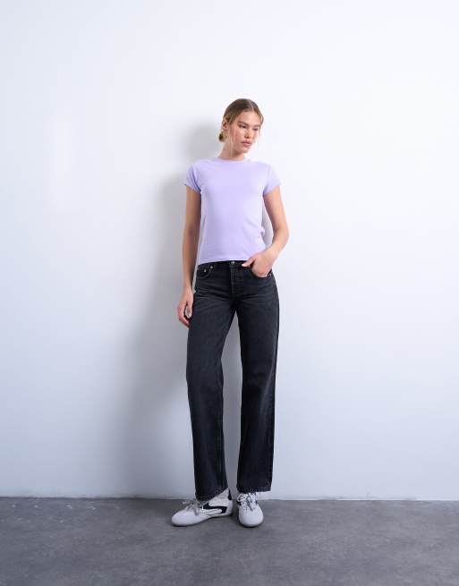 Camiseta lila Everyday de Topshop, 3 de 4
