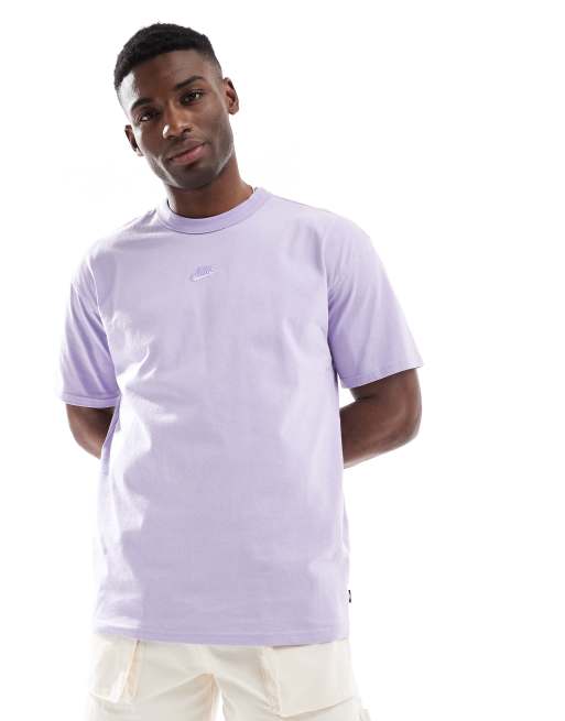Camiseta lila extragrande básica de Nike Premium Essentials