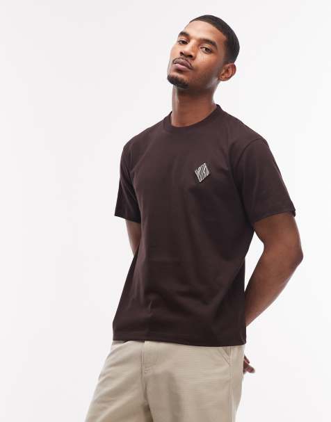 Camiseta marrón con logo de Lacoste - view 1
