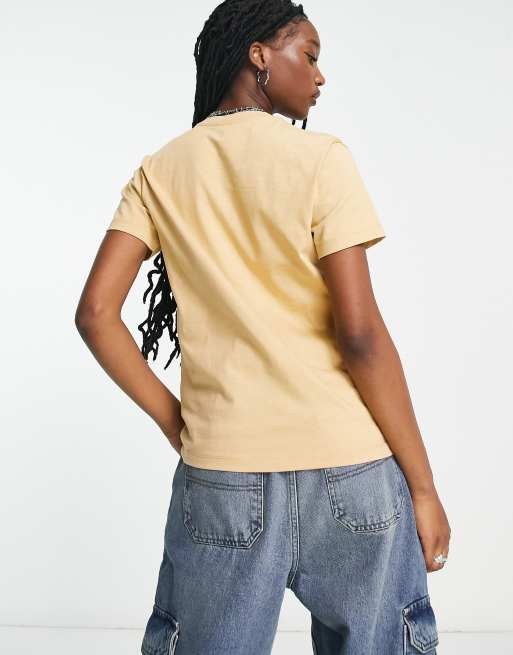 Camiseta marrón con óvalo pequeño exclusiva en ASOS de Vans, 2 de 4
