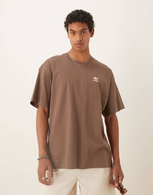 Camiseta marrón Essentials de adidas Originals