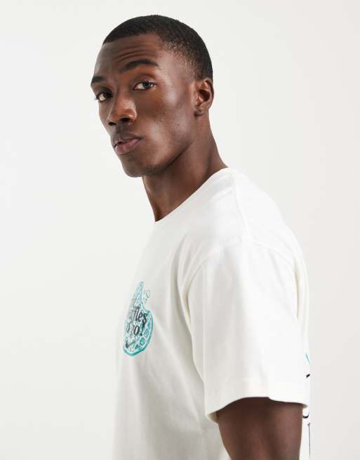 Camiseta marrón extragrande con estampado en la espalda "Original Waffles" de Nike, 5 de 5