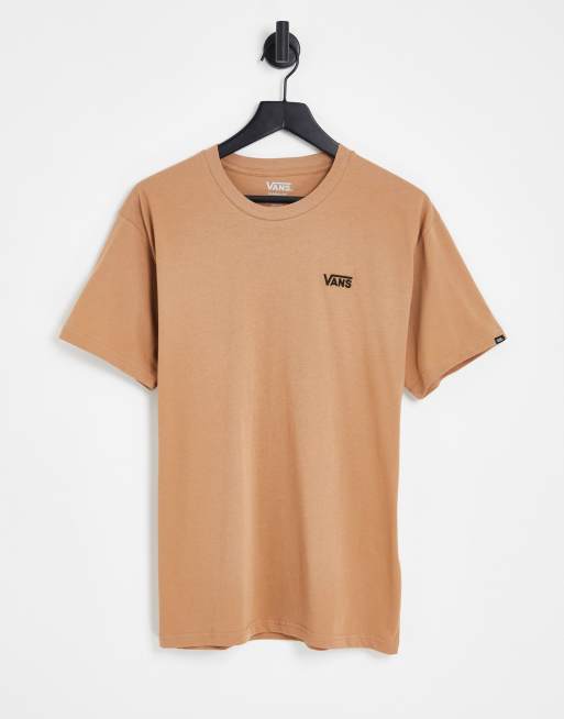 Camisetas top vans marron