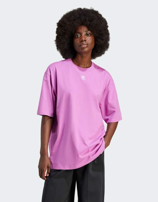 Camiseta morada Adicolor Essentials de adidas Originals