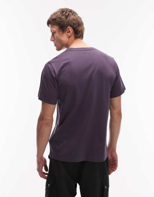 Camiseta morada con logo Evolution Simple Dome de The North Face, 3 de 5