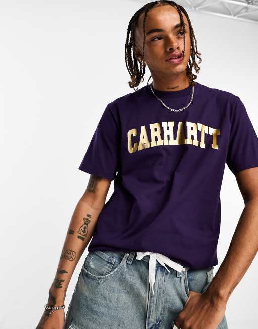 Camiseta morada de estilo universitario de Carhartt WIP ASOS