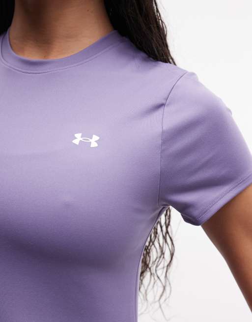 Camiseta morado lujoso de manga corta Motion de Under Armour, 3 de 4