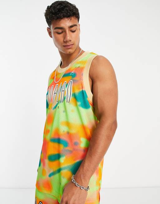 Camiseta multicolor sin mangas de punto de Jordan