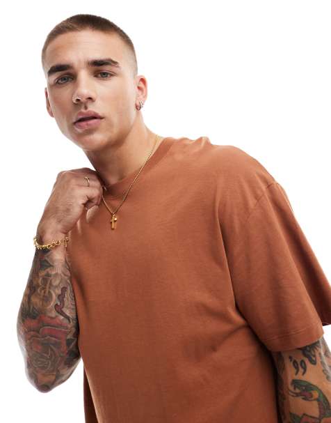Camiseta naranja extragrande de Jack & Jones - view 1
