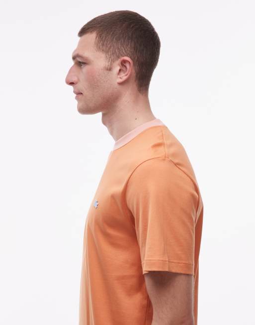 Camiseta naranja extragrande de Lacoste, 4 de 5