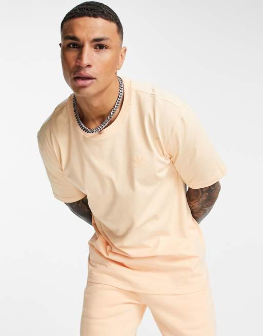 Camiseta naranja pálido adicolor Marshmallow de adidas Originals