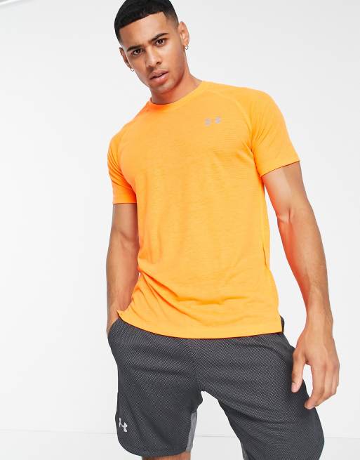 CAMISETA UNDER ARMOUR STREAKER NARANJA