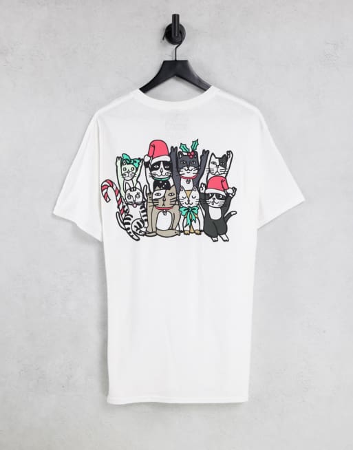 Camiseta navideña Cat Gang de New Love Club