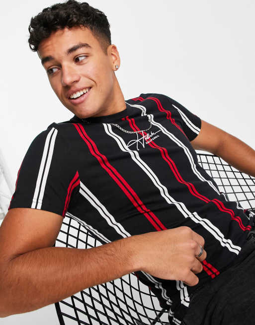 Camiseta hollister rayas hot sale