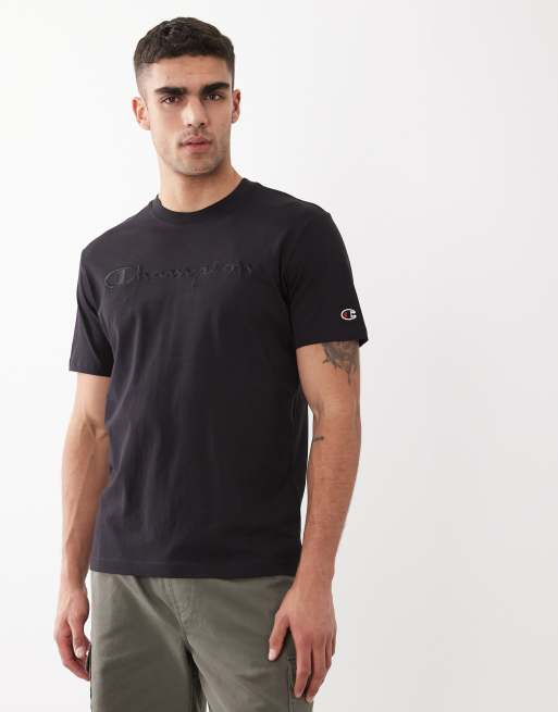 Camiseta negra a tono Icons de Champion, 3 de 5
