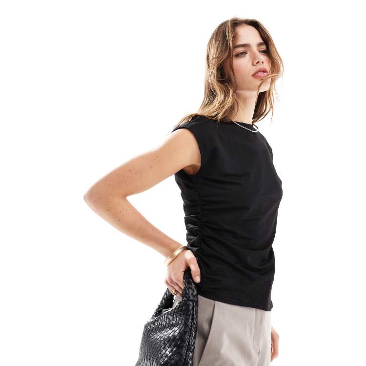 Camiseta asimetrica mango new arrivals