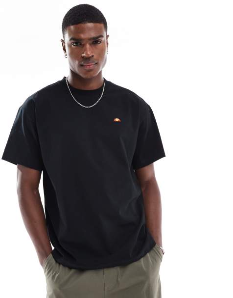 Camiseta negra Athens de ellesse - view 1